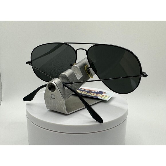 Vintage Refurbished Eyeglasses Big Aviator Ray Ban 3026 Polarized Mirror Lenses - Picture 5 of 8